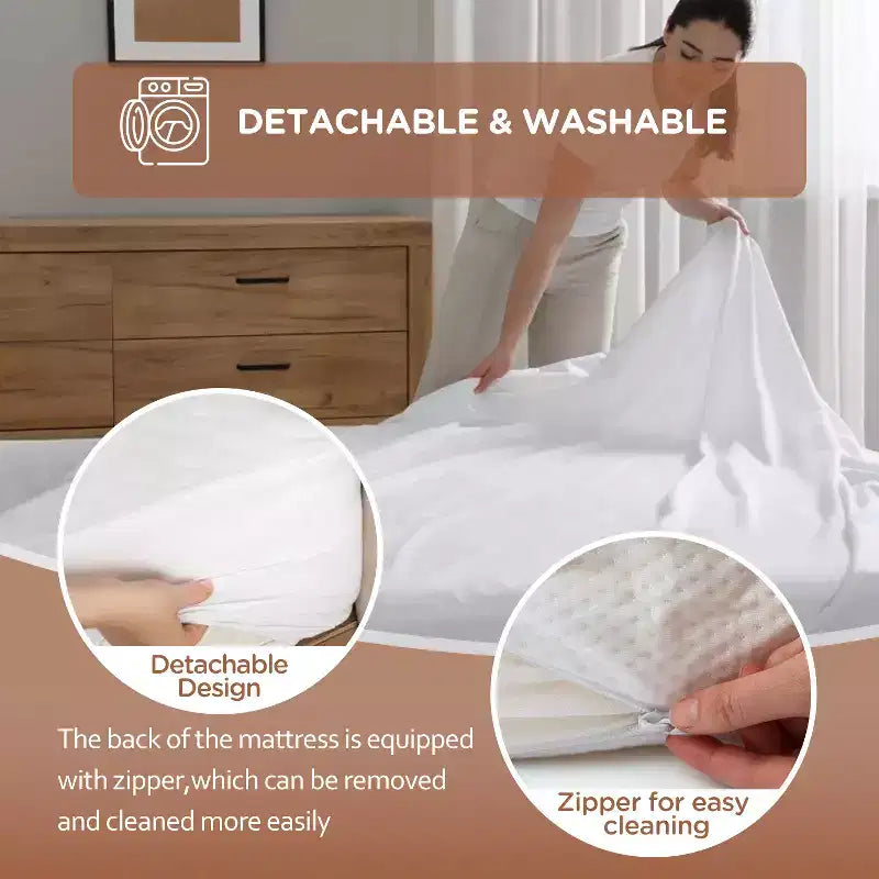 Materasso in memory foam con gel da 14 pollici, materasso a media rigidità per un sonno fresco e un sollievo dalla pressione, certificato CertiPUR-US