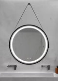 32inch Bathroom Led Classy Vanity Mirror with focused backplane,Black aluminum alloy frame,High Lumen,Dimmable Touch,Wall Switch Control