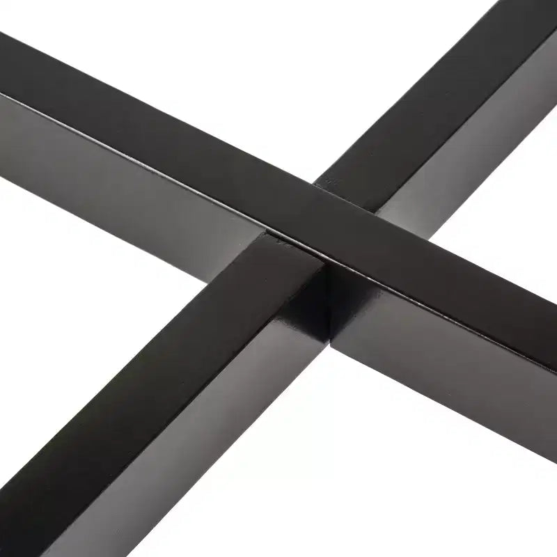 Tavolo da bar quadrato Hildred Modern in laminato e legno di gomma da 42