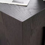 Tavolino laterale in legno Corallo Moderno Arch-Design, altezza 45 cm