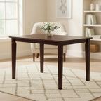 Samuel 47" Dining Tables Espresso and Microfiber - Acme Furniture