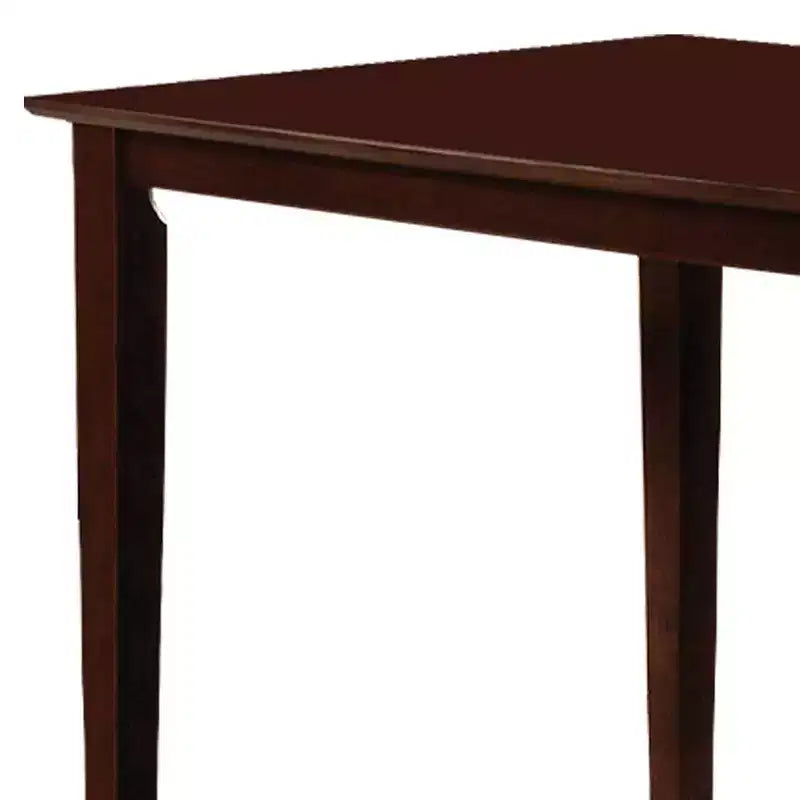 Samuel 47" Tavoli da Pranzo Espresso e Microfibra