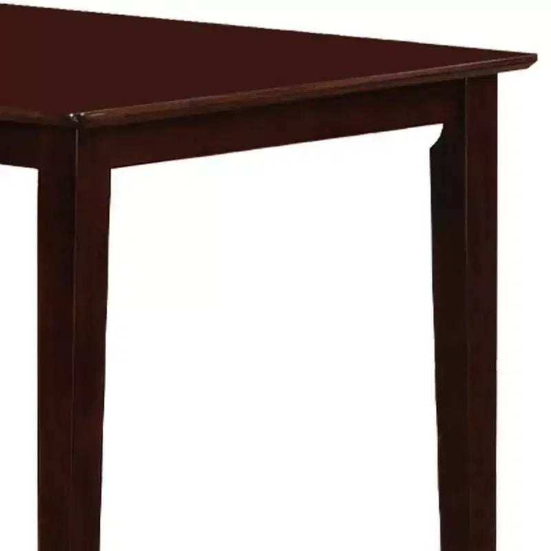 Samuel 47" Tavoli da Pranzo Espresso e Microfibra