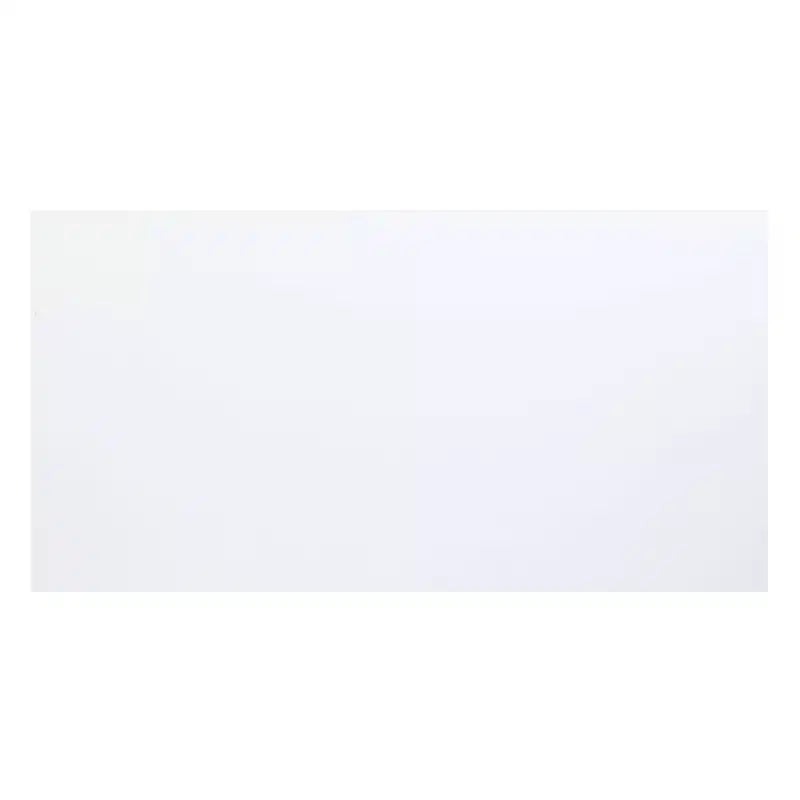 Tavolino da Salotto Gaines 53" Bianco Lucido: Elegante Design Rettangolare, Nessun Montaggio Richiesto