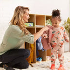 Armadietto per bambini a 3 sezioni Streamline con contenitori, mobili per bambini