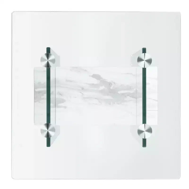 Tavolino d'appoggio Kayley Glass