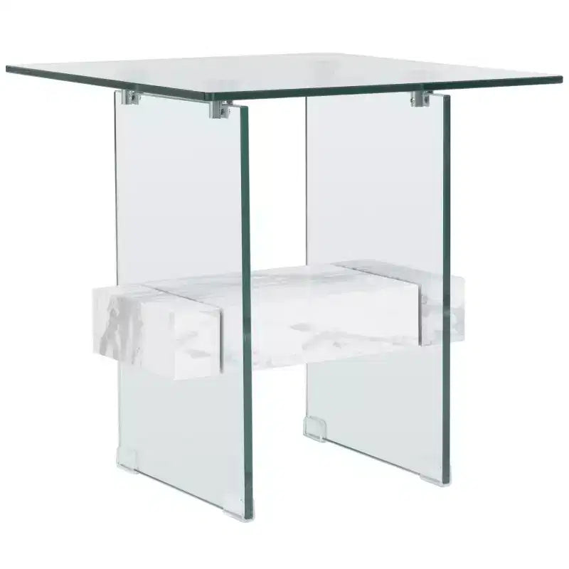 Tavolino d'appoggio Kayley Glass