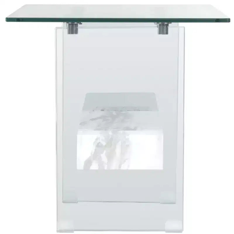 Tavolino d'appoggio Kayley Glass
