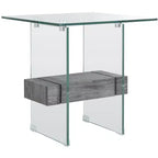 Tavolino d'appoggio Kayley Glass