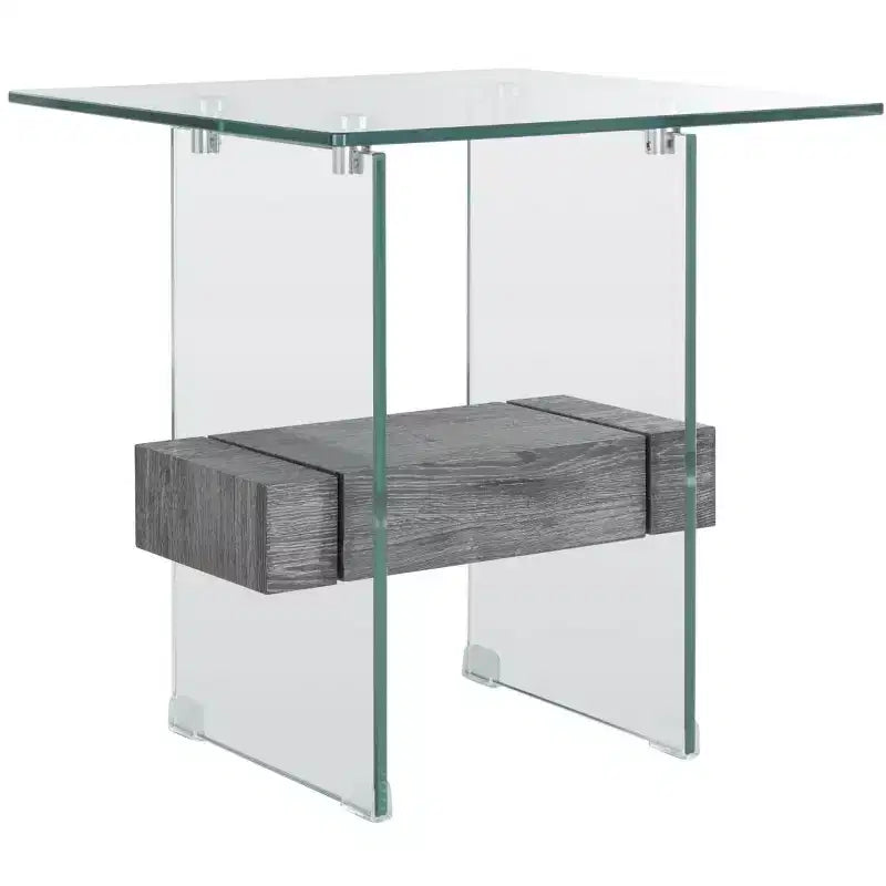 Tavolino d'appoggio Kayley Glass