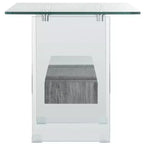 Tavolino d'appoggio Kayley Glass