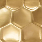 Tavolino Roxanna in ottone anticato