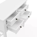 Console in legno Middlebury da 32" con 4 cassetti