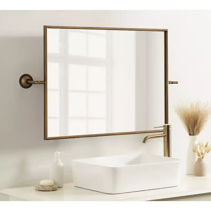 Specchio rettangolare orientabile Darbridge 24x40