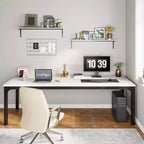 Scrivania per computer extra lunga da 78,7 pollici