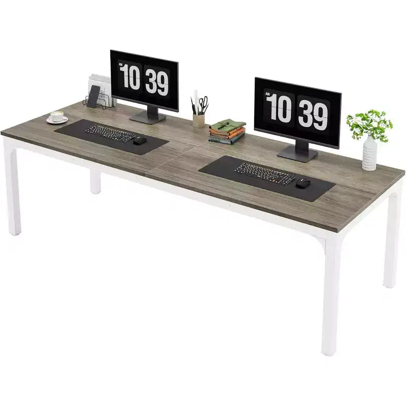 Scrivania per computer extra lunga da 78,7 pollici